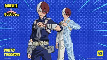 Fortnite x My Hero Academia: new Shoto Todoroki, Eijiro Kirishima, and Mina Ashido outfits ...