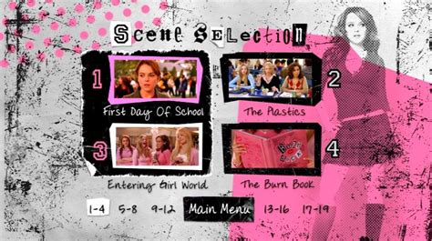 Mean Girls (2004) – DVD Menus