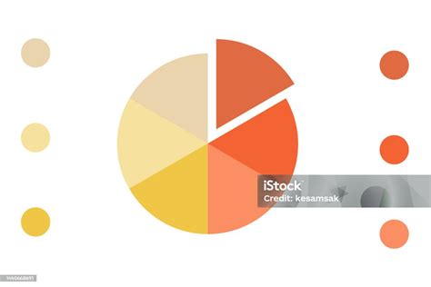 Flat Budget Of Infographic Business Graph And Diagram Planning Stock ...