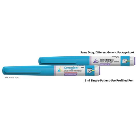 Generic Semglee (Insulin Glargine- yfgn) Injection 100 units/ml ...