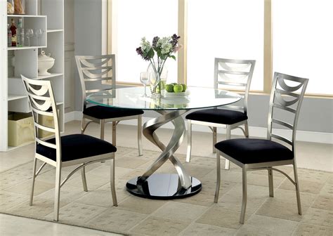 48" Mueller Modern Dining Table and Chair Set