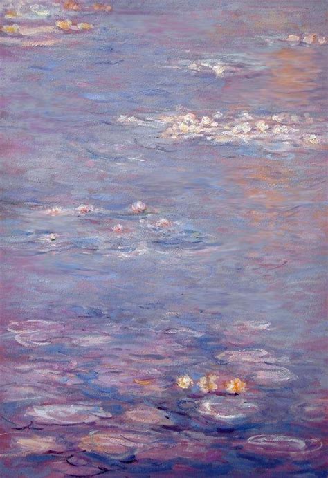 A lilac shade of Claude Monet's Water Lilies [640 x 934] - ArtPorn Claude Monet Water Lilies ...