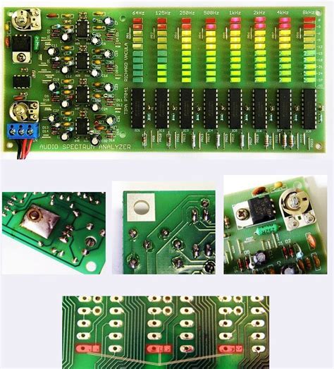 LM3915 80 LED Audio Spectrum Analyzer Circuit – Electronics Projects ...