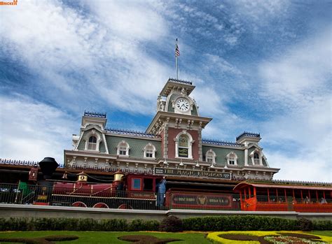 Walt Disney World Train Station | View Large On Black Two of… | Flickr