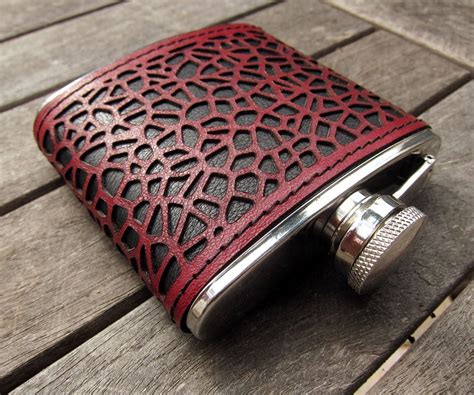 Laser Cut Leather Flask : 7 Steps (with Pictures) - Instructables