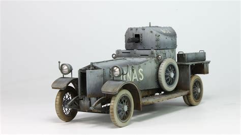 Rolls-Royce Armoured Car Pattern 1914 RNAS 1:35 MENG model by Michał Jakś | Armored vehicles ...