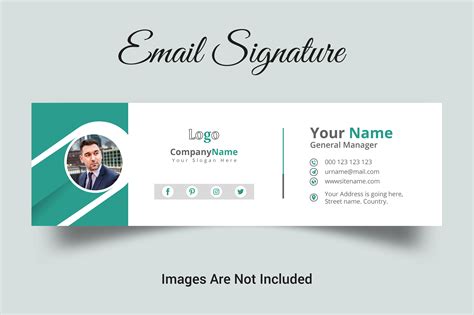 Email Signature or Email Footer Template Graphic by Tahmin's Design ...