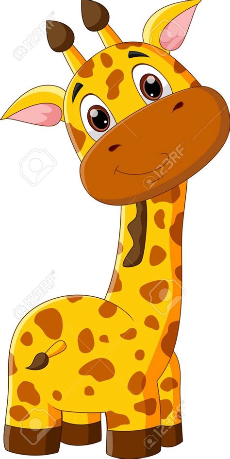 Cute giraffe cartoon royalty free svg cliparts vectors and stock ...