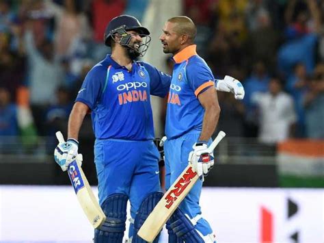 Asia Cup 2018: Rohit Sharma Reveals Details of Mid-Pitch Chat With Shikhar Dhawan To Coach Ravi ...