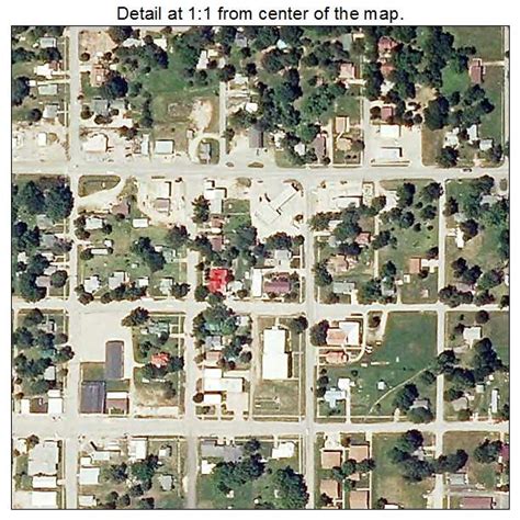 Aerial Photography Map of Stover, MO Missouri