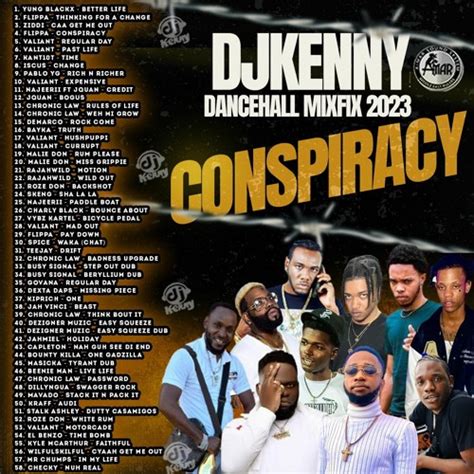 DJ Kenny Conspiracy Dancehall Mixtape 2023 - Vibe Mixtapes