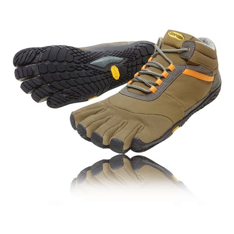 Vibram FiveFingers Trek Ascent Insulated Mens Brown Walking Hiking Road ...