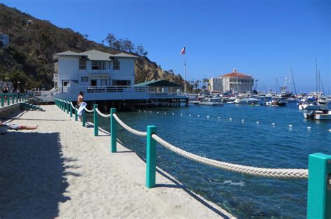 Crescent Beach on Catalina Island in Avalon, CA - California Beaches