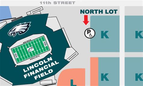 Lincoln Financial Field Parking Map - Clemmy Cassandry