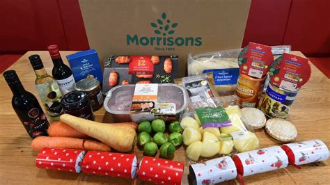 Morrisons launch Christmas dinner box for two containing everything for ...