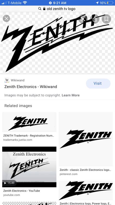 Zenith Electronics Logo And Symbol, Meaning, History, PNG, 45% OFF