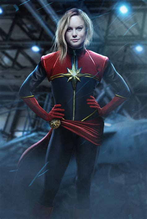 What Brie Larson Could Look Like as Captain Marvel