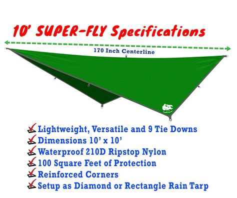 Tarp Sizes In Inches