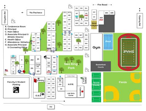 Maps & Directions - School Info - Palos Verdes High School