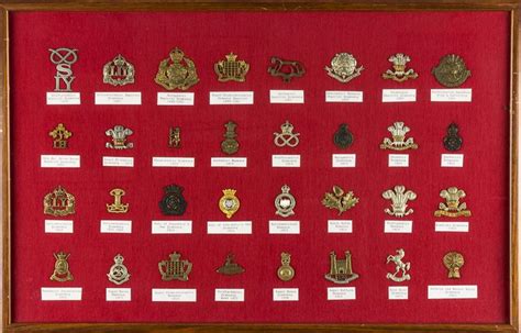 Lot - BRITISH CAVALRY REGIMENTAL CAP BADGES