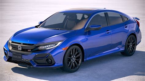 3D Honda Civic Si Sedan 2020 | CGTrader