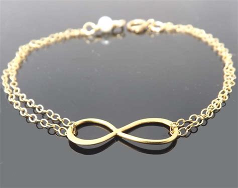 Gold Infinity bracelet gold bracelet infinity bracelet gold