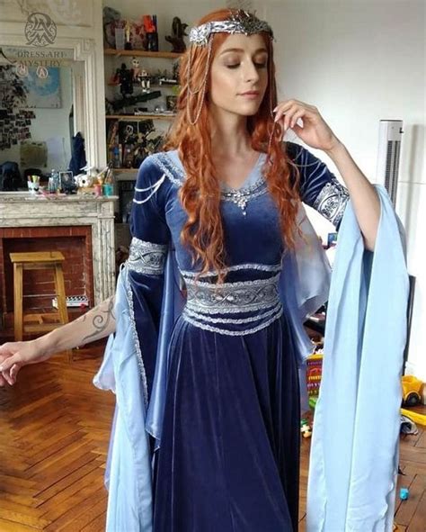 Arwen Costumes | Lord of the Rings Cosplay | Elven dress, Fantasy gowns ...