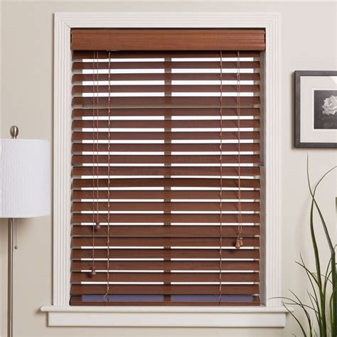 2" Wooden Venetian Blinds for Window Curtains - Blinds and Window Blinds