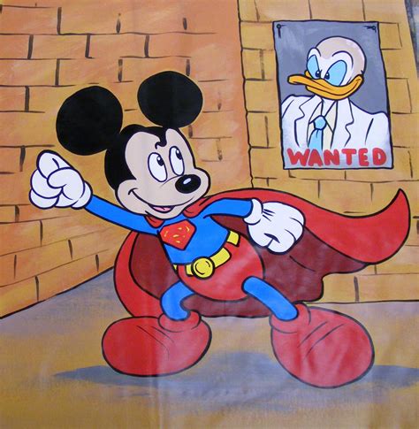 Mickey Mouse and Donald Duck as superman and lex by waltoon on DeviantArt