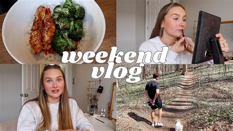 Weekend Vlog: GRWM/First Impressions of New Makeup + Trying a New Workout Class - YouTube