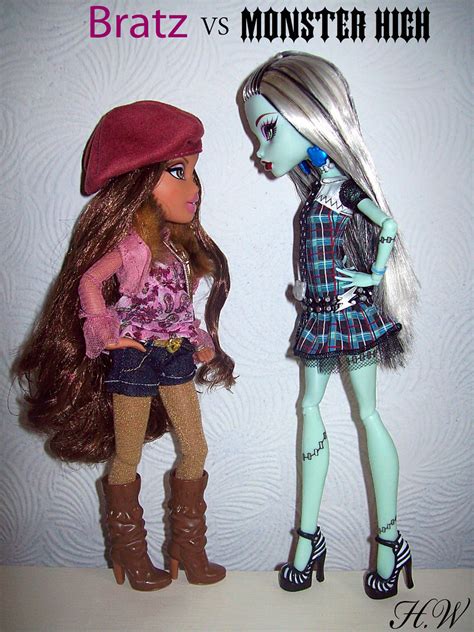 Bratz VS Monster High | Forget the Bratz feud with Barbie...… | Flickr