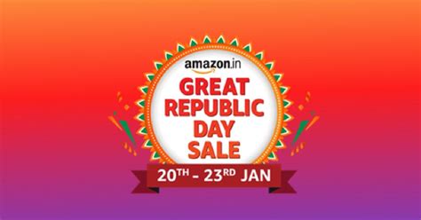 Amazon Great Republic Day Sale Starting from January 20: Best Offers ...