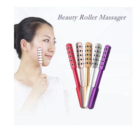 Germanium Beauty Roller Massager Wand Face Massage Tool For Face Lift Up Skin Shape Slim Facial ...