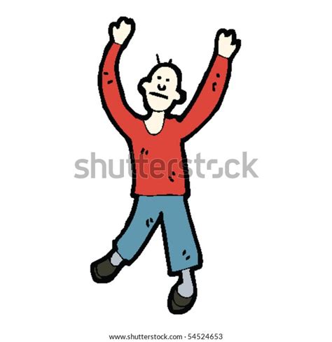 Dancing Man Cartoon Stock Vector (Royalty Free) 54524653 | Shutterstock