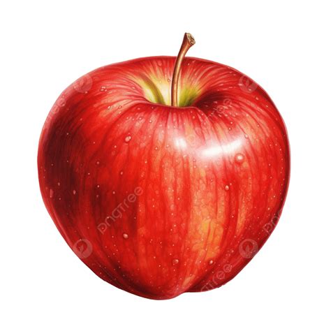 Realistic Drawing Whole Of Apple, Abstract, Apple, Art PNG Transparent ...