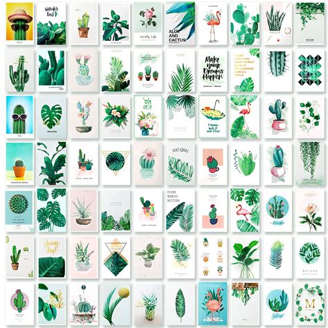 Buy AgoKud 70 Pcs Wall Collage Kit Aesthetic Pictures, Room Decor for ...