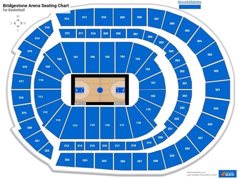 Bridgestone Arena Seating Chart | Cabinets Matttroy