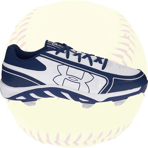 Under Armour Spine Glyde ST Womens Softball Cleats Navy Blue