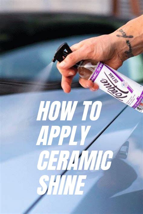 Ceramic Spray - Spray On Ceramic Coating (8oz Bottle) | How to apply, Ceramic coating, Ceramics