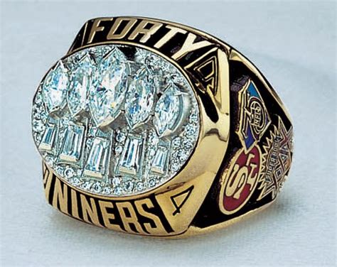 Super Bowl rings through the years | Sporting News | Anillos de super bowl, Equipo san francisco ...