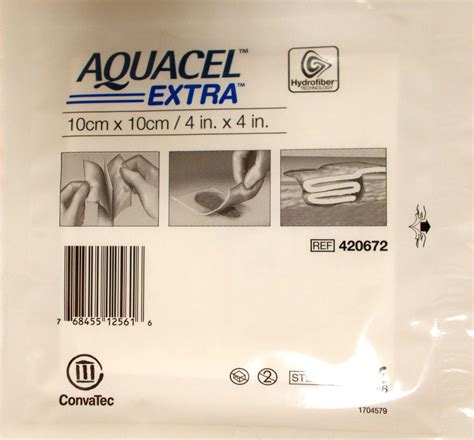 AQUACEL® EXTRA™ Hydrofiber® Dressing | Wound dressing, Improve, Dressing