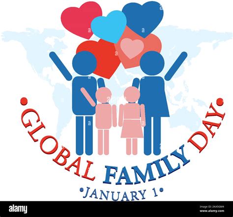 Global family day logo design illustration Stock Vector Image & Art - Alamy