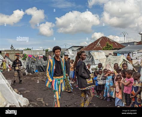 Refugee camp in goma democratic hi-res stock photography and images - Alamy