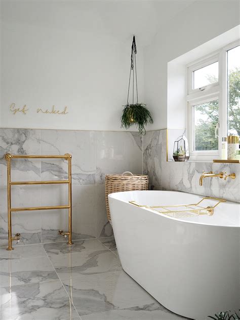 Marble & Gold Bathroom Reveal | Lust Living