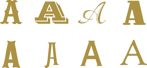 Letter Fonts Png