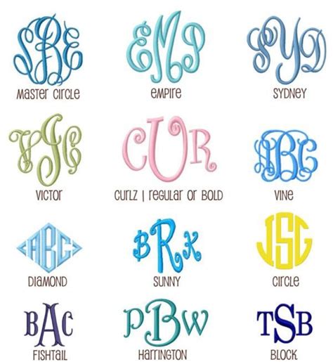 monograms - Google Search | Embroidery monogram fonts, Embroidery fonts, Monogram fonts