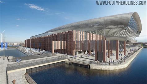 Everton Reveals Final New Stadium Design - Footy Headlines