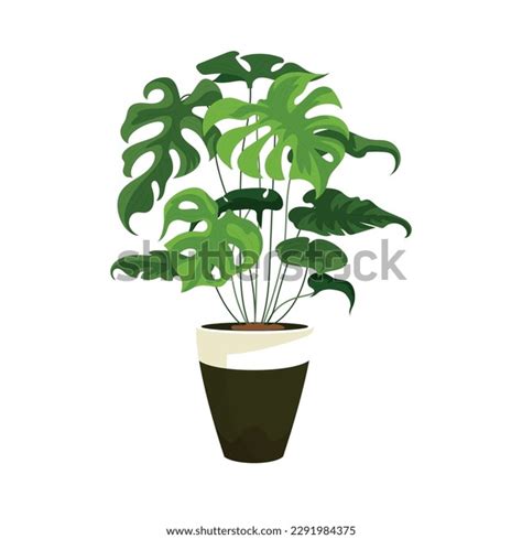 Plant Pot Vector Illustration Cartoon Flat Stock Vector (Royalty Free) 2291984375 | Shutterstock