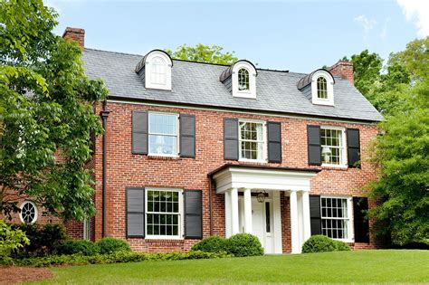 These Front Door Colors Will Bring Out the Beauty of Your Brick House | Brick exterior house ...