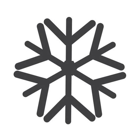 Snowflake icon symbol sign 627806 Vector Art at Vecteezy